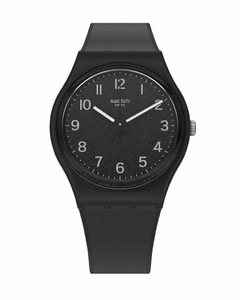 Reloj Swatch Mujer Gb326 Lico-gum Urbaholic Negro Silicona