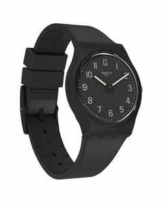 Reloj Swatch Mujer Gb326 Lico-gum Urbaholic Negro Silicona - comprar online