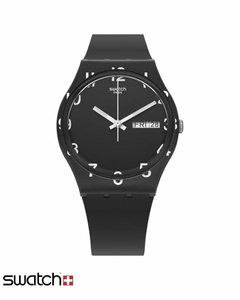 Reloj Swatch Unisex Monthly Drops Gb757 Over Black