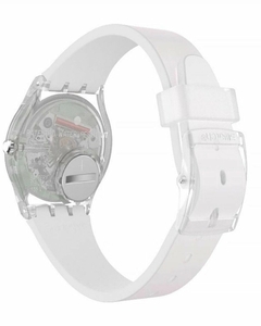 Reloj Swatch Mujer Ultrarose Ge714 Silicona Sumergible 3 Bar - Joyel
