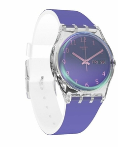 Reloj Swatch Mujer Ultralavande Ge718 Silicona Violeta 3 Bar - comprar online