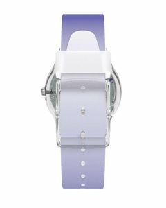 Reloj Swatch Mujer Ultralavande Ge718 Silicona Violeta 3 Bar - tienda online