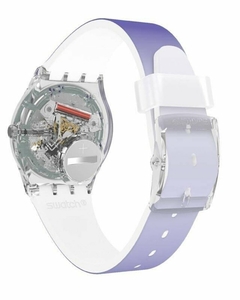 Reloj Swatch Mujer Ultralavande Ge718 Silicona Violeta 3 Bar - Joyel