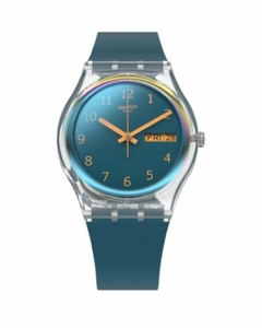 Reloj swatch azul discount mujer