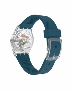 Reloj Swatch Mujer Azul Blue Away Essentials Ge721 Silicona - Joyel