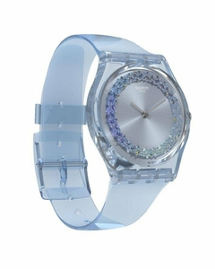 Reloj Swatch Mujer Azzura Gl122 Silicona Celeste Sumergible en internet