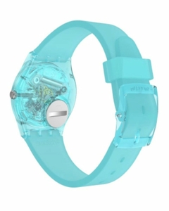Reloj Swatch Mujer Celeste Mint Flavour Gl123 Silicona 30 Wr - Joyel