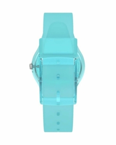 Reloj Swatch Mujer Celeste Mint Flavour Gl123 Silicona 30 Wr - tienda online