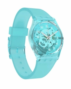 Reloj Swatch Mujer Celeste Mint Flavour Gl123 Silicona 30 Wr - comprar online