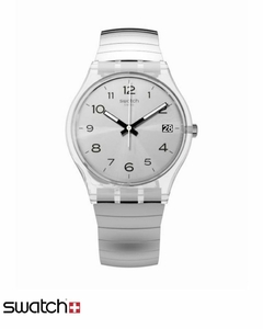 Reloj Swatch Mujer Gent Metallix Silverall Gm416b Talle B