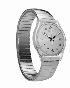 Reloj Swatch Mujer Gent Metallix Silverall Gm416b Talle B en internet