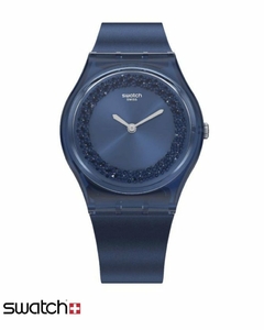 Reloj Swatch Mujer Holiday Collection Gn269 Sideral Blue