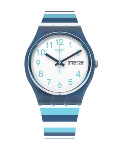 Reloj Swatch Unisex STRIPED WAVES GN728 en internet