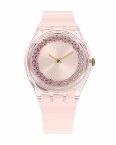 Reloj Swatch Mujer Kwartzy Rosa Gp164 Silicona Sumergible - comprar online