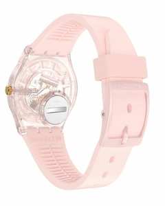 Reloj Swatch Mujer Kwartzy Rosa Gp164 Silicona Sumergible - tienda online