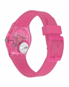 Reloj Swatch Mujer Rosa Gum Flavour Gp166 Silicona Sumergibl - Joyel