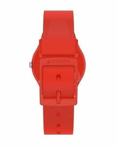 Reloj Swatch Unisex Rojo Dont Stop Me Gr183 Sumergible - tienda online