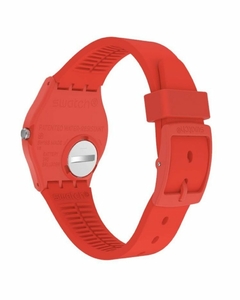 Reloj Swatch Unisex Monthly Drops Gr713 Over Red - tienda online