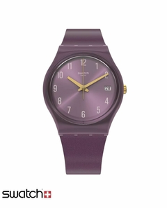 Reloj Swatch Unisex Monthly Drops Pearlypurple GV403