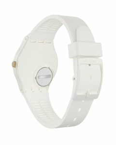 Reloj Swatch Mujer Blanco Swarovski Gw199 Sparklelight Wr - Joyel
