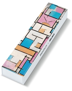 Reloj Swatch Mujer Moma Composition In Oval With Color Planes 1 by Piet Mondrian Gz350 - comprar online