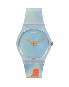Reloj Swatch Unisex Pompidou Eiffel Tower, By Robert Delaunay GZ357 - comprar online