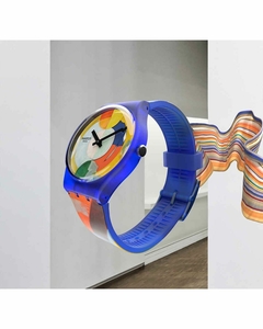 Reloj Swatch Unisex Carousel, By Robert Delaunay GZ712 - tienda online