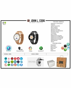 Smartwatch John L. Cook Hera - comprar online