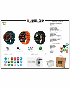 Smartwatch John L. Cook Motion - comprar online