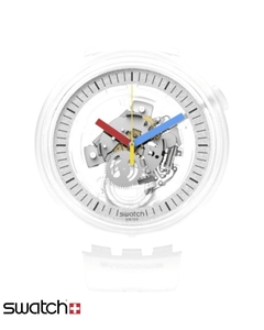 Reloj Swatch Hombre Swatch Clear Clearly Bold SB01K100