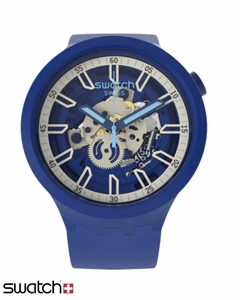 Reloj Swatch Unisex Big Bold Iswatch Blue SB01N102