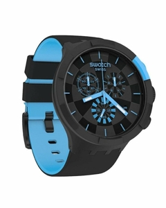 Imagen de Reloj Swatch Unisex Big Bold Chrono Sb02b401 Checkpoint Blue