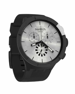 Reloj Swatch Unisex Big Bold Chrono Chequered Silver Sb02b404 en internet