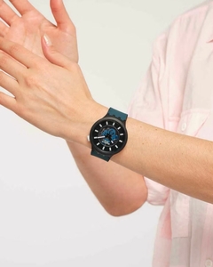 Reloj Swatch Unisex Monthly Drops Night Trip SB03B107 - comprar online
