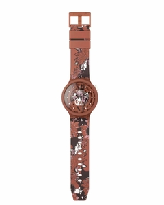 Reloj Swatch Unisex The March Collection Camoflower Cotton SB05C100 - Joyel