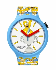 Reloj Swatch The Simpsons Collection Best Dad Ever SB05Z100 - comprar online