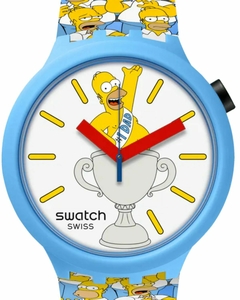 Reloj Swatch The Simpsons Collection Best Dad Ever SB05Z100 - Joyel