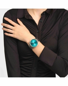 Reloj Swatch Unisex Big Bold Irony Aqua Shimmer SB07S100G - tienda online