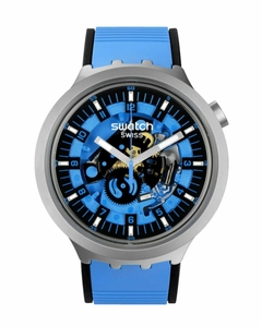 Reloj Swatch Unisex Big Bold Irony Azure Blue Daze SB07S106 - comprar online
