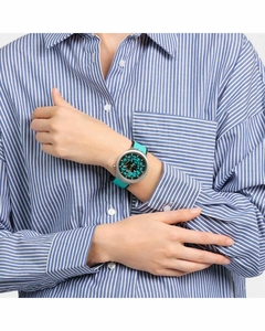 Reloj Swatch Unisex Big Bold Irony Mint Trim SB07S111 - tienda online