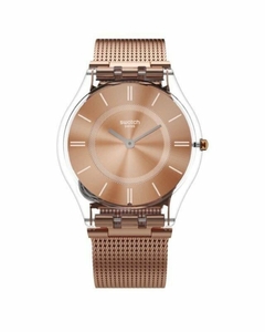 Reloj Swatch Mujer Hello Darling Sfp115m Acero Sumergible