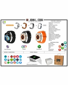 Smartwatch John L. Cook Silverstone i20 Ultra Max Suit - comprar online