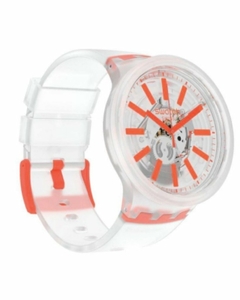 Reloj Swatch Mujer Big Bold Orangeinjelly So27e102 Silicona - comprar online