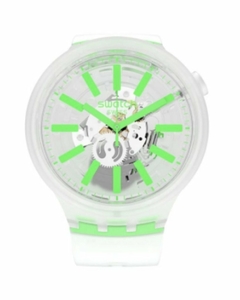 Reloj Swatch Mujer Greeninjelly Big Bold So27e104 Silicona