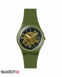 Reloj Swatch Essentials Thru The Greenery SO28G110