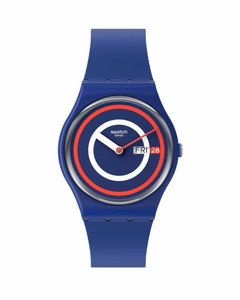 Reloj Swatch Unisex THE JANUARY COLLECTION SWATCH BLUE TO BASICS SO28N703 - comprar online