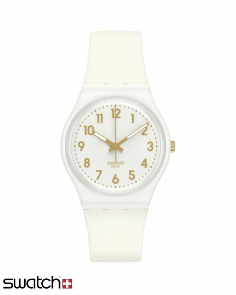 Reloj Swatch Mujer Monthly Drops Skingoldenblink Syxs133m