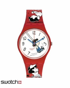 Reloj Swatch Unisex Snoopy Peanuts Klunk! So28z106