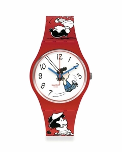 Reloj Swatch Unisex Snoopy Peanuts Klunk! So28z106 - comprar online