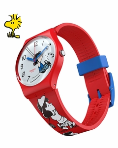 Reloj Swatch Unisex Snoopy Peanuts Klunk! So28z106 en internet